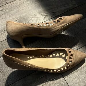 Elegant Tan Women's Heels Nine West 9.5